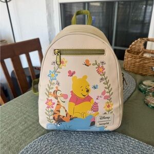 Loungefly Disney Winnie the Pooh Cream Backpack